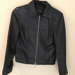 John Carlisle Leather Jacket Sz Small